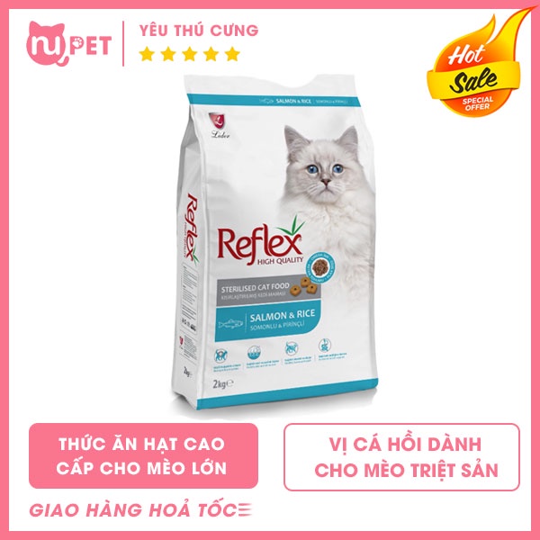 Thức ăn hạt cho mèo trưởng thành Reflex Adult 2kg