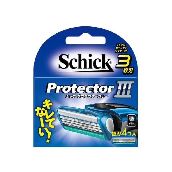 Lưỡi cạo râu Schick Protector III - Nhật bản