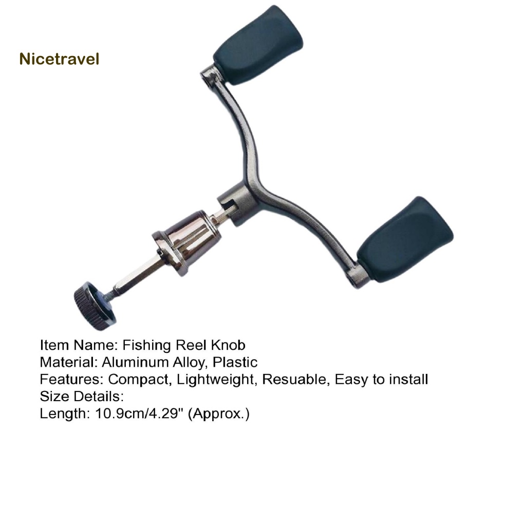 Tay Quay Máy Câu Cá Màu Đen Chất Lượng Cao