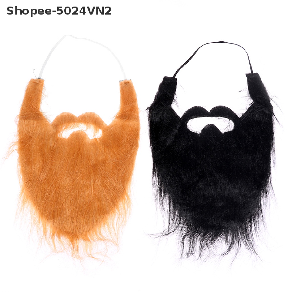 [Mới &amp; Halloween &amp; Halloween] Bộ Râu Giả + Mũ Râu Thủ Công Trang Trí Tiệc Halloween.