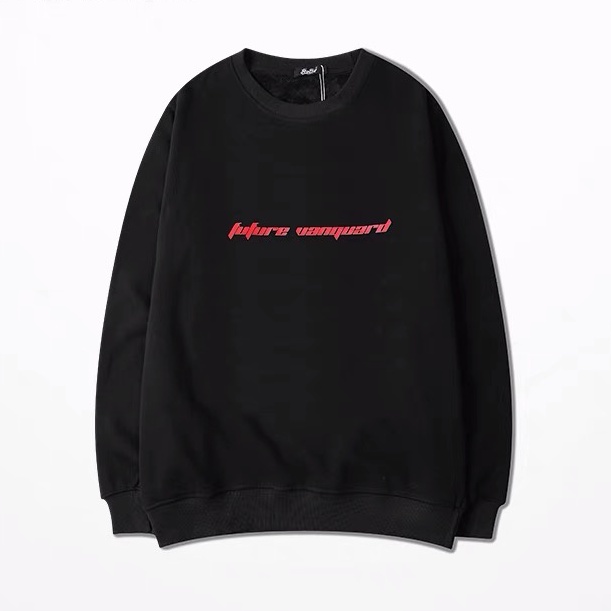 Áo sweater unisex form rộng brand Nelly Heybig chính hãng streetstyle in chữ trước ngực S3