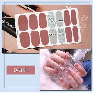 Sticker dán móng tay làm Nail