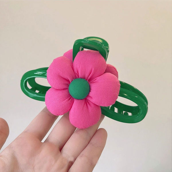 Kẹp Tóc Hoa Hồng Phong Cách Mới Mùa Hè Cho Bé Gái