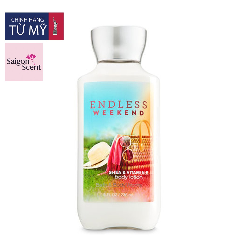 Dưỡng thể Bath and Body Works Endless Weekend (236ml)