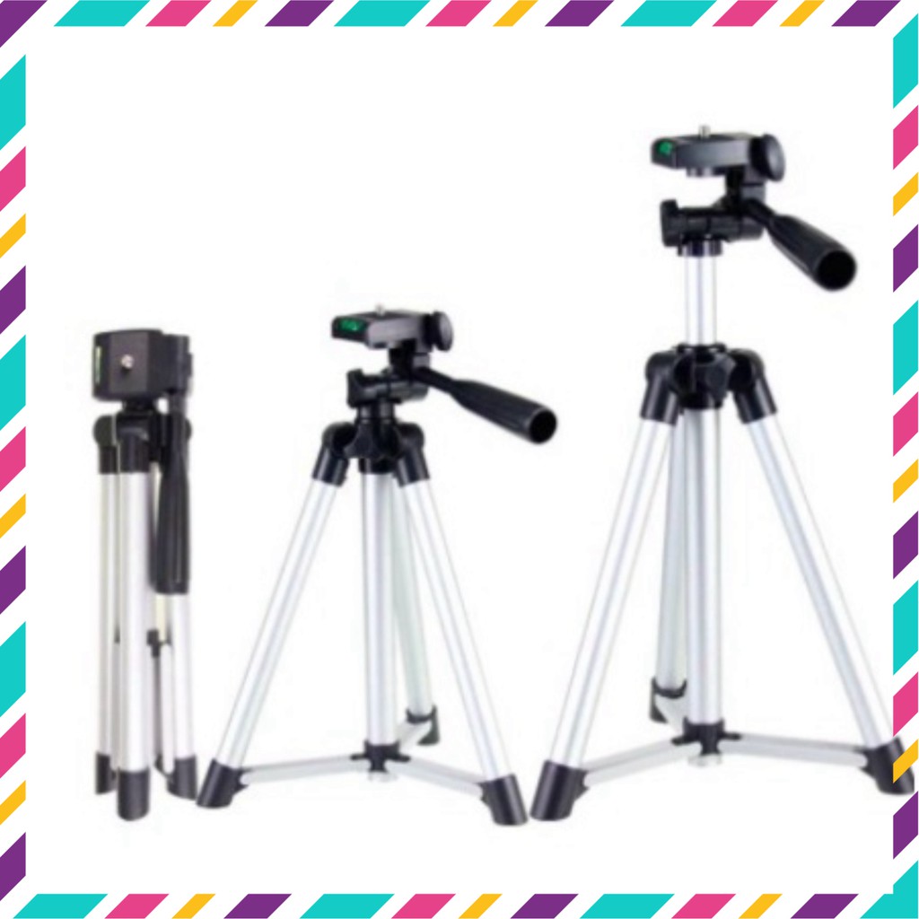 Giá Đỡ Điện Thoại 3 Chân Tripod 3110 Và Điều Khiển Remote Chụp Ảnh Tương Thích Nhiều Dòng Máy