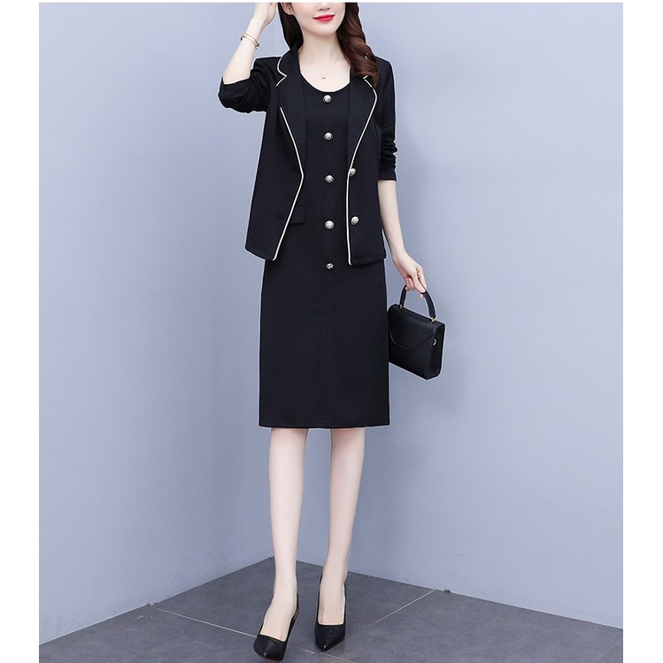 SÉT ÁO KHOÁC + ĐẦM KIỂU DÀNH CHO NGƯỜI BÉO MẬP BIGSIZE