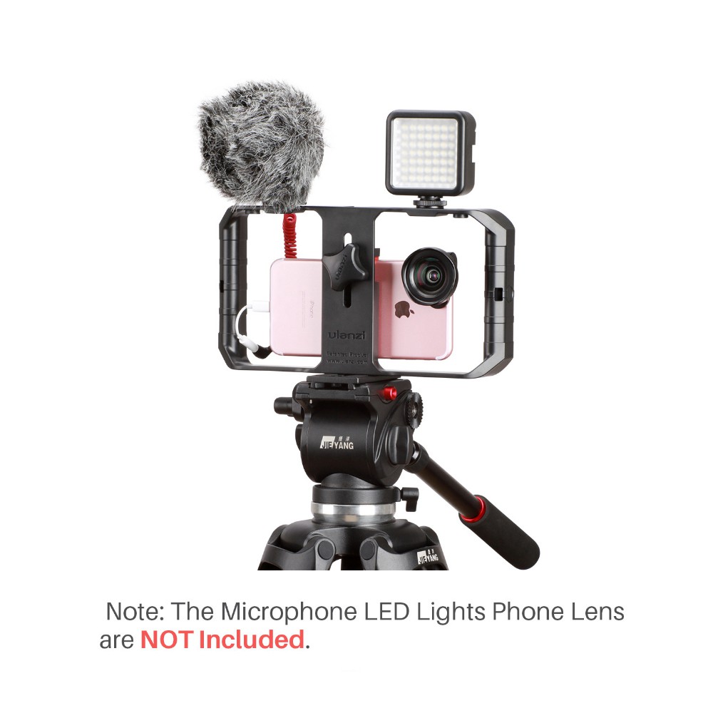 Khung tay cầm hỗ trợ quay phim cho Điện Thoại | Smartphone Video Rig/Grip