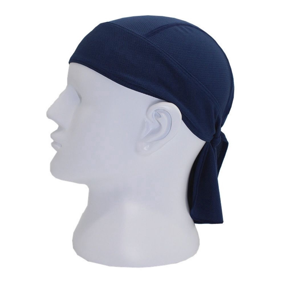 Mũ quấn đầu bandana buộc chặt điều chỉnh màu trơn lái xe mô tô có 16 màu