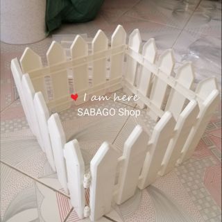 Hàng rào nhựa trang trí cao 20cm Hàng VN