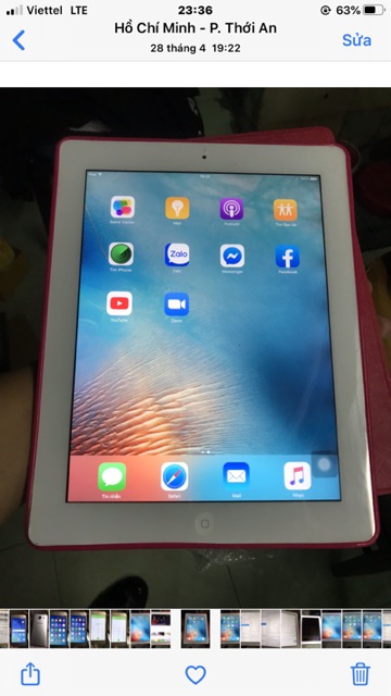 Ipad 2 16gb  chính hãng