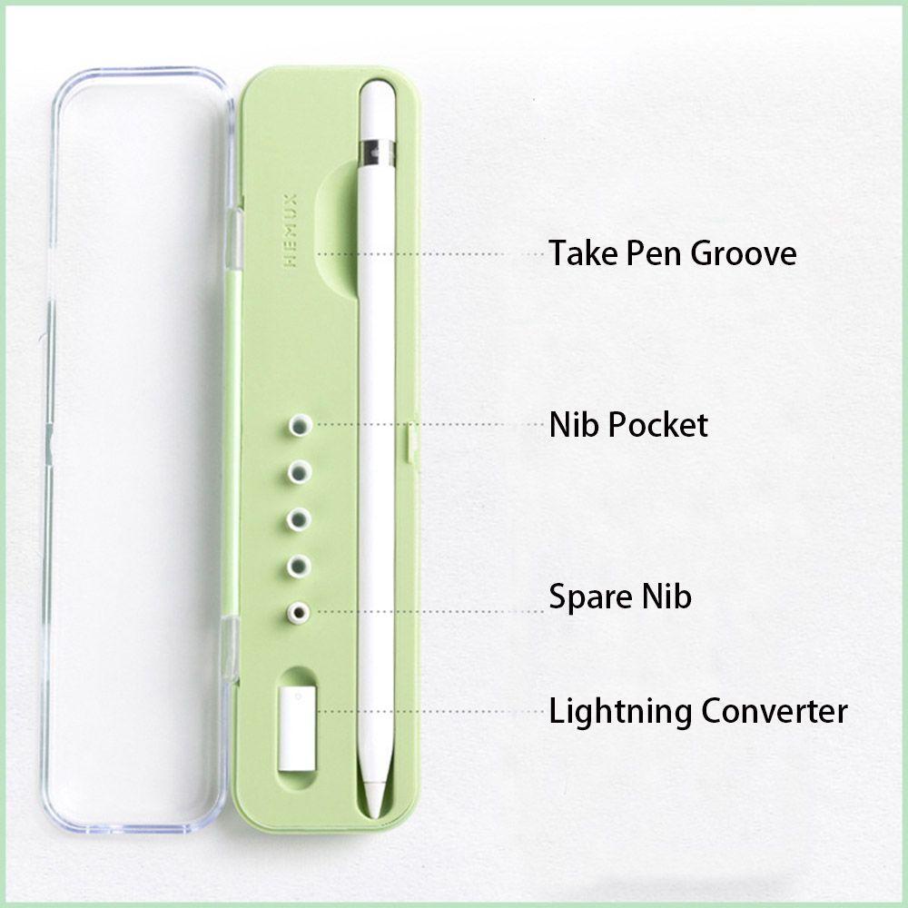 JONYE Hộp Đựng Bút Cảm Ứng Stylus 1 / 2 Bằng Silicon Chống Sốc Tiện Dụng Mang Theo Du Lịch