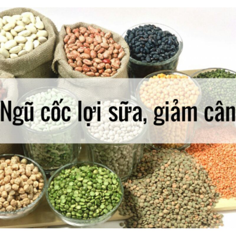 sỉ lẻ bột ngũ cốc lợi sữa giảm cân 1kg - 2kg - 3kg