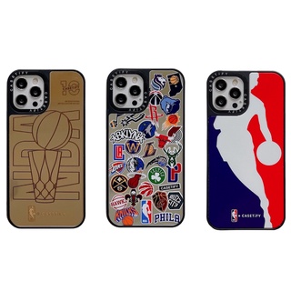 Casetify Ốp Điện Thoại Tráng Gương Phong Cách NBA Cho iPhone 15 14 13 12 11 Pro Max Plus