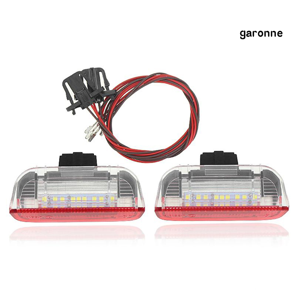 Bộ 2 Đèn Led Gắn Cửa Xe Hơi Volkswagen Passat Porsche Chất Lượng Cao