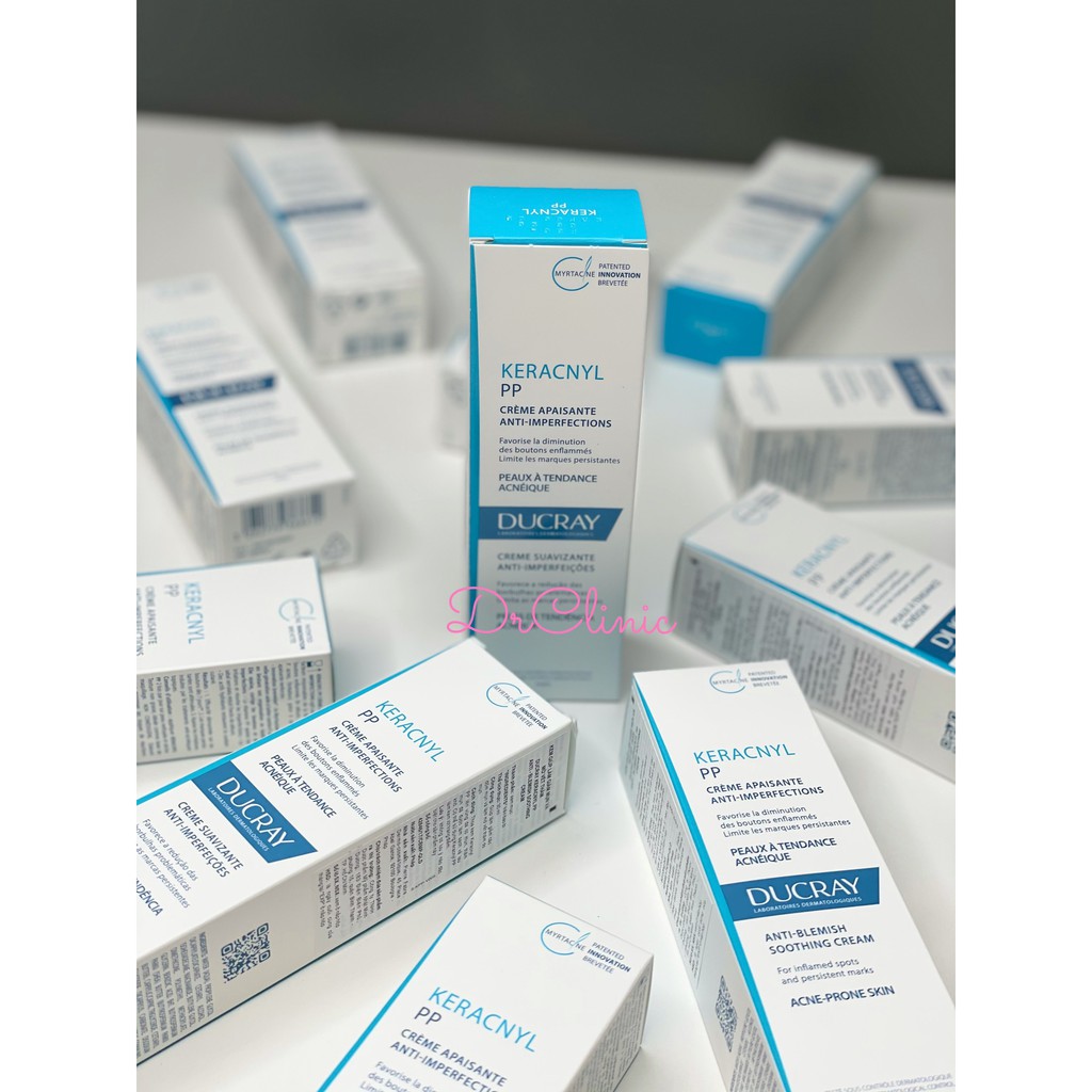 Kem Dưỡng Cân Bằng Dầu Và Giảm Mụn Ducray Keracnyl PP 30ml