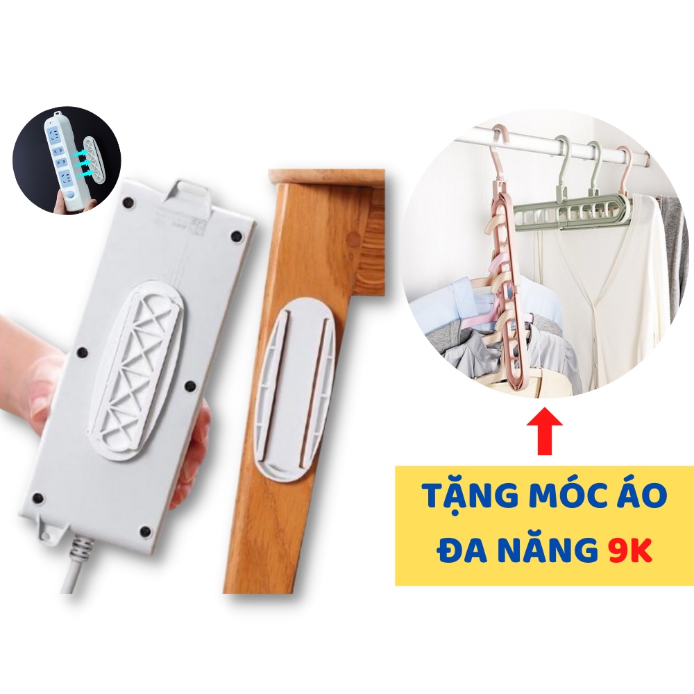 ⚡FREE SHIP⚡ Giá Đỡ Ổ Điện Dán Tường Treo Ổ Cắm Điện, Cục Phát Wifi Siêu Bền Treo Vật Dụng Trong Nhà Tiện Lợi Chắc Chắn