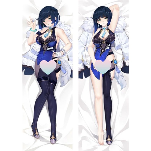 Genshin Vỏ Gối Ôm Hình Hoa Anh Đào otaku / ye lan / yelan / Dakim Sakura Dễ Thương