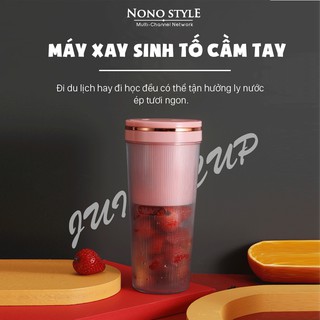 Ly xay sinh tố cầm tay Mini Max Juicing Cup 350ml - BH 6 THÁNG - Nhỏ Gọn Tiện Lợi Mang Đi Du Lịch, Làm Việc