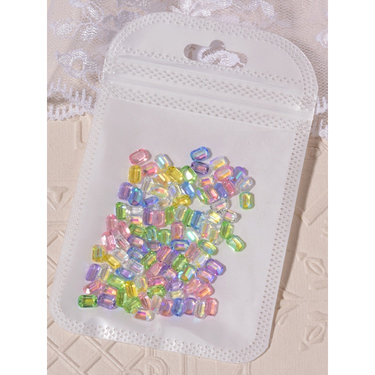 [Hàng mới về] Đá đính trang trí móng 3D lấp lánh mini