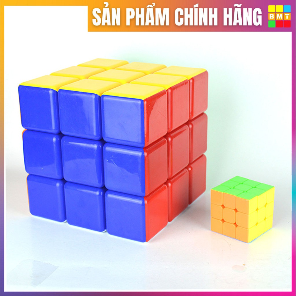 Rubik 3x3 Khổng Lồ HESHU SUPER BIG CUBE 18cm, Rubik biến thể, RUBIK BMT, đồ chơi thông minh cho bé