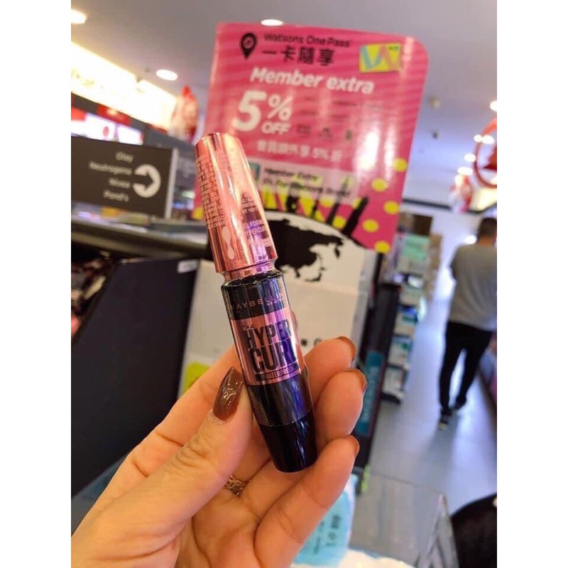 Mascara Maybelline HyperCurl Thái Lan