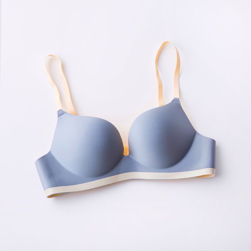 Bộ Đồ Lót Đúc Su Đệm Dày Không Gọng Nâng Ngực 377