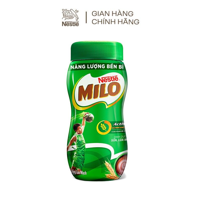 Bột thức uống lúa mạch Milo hủ 400g