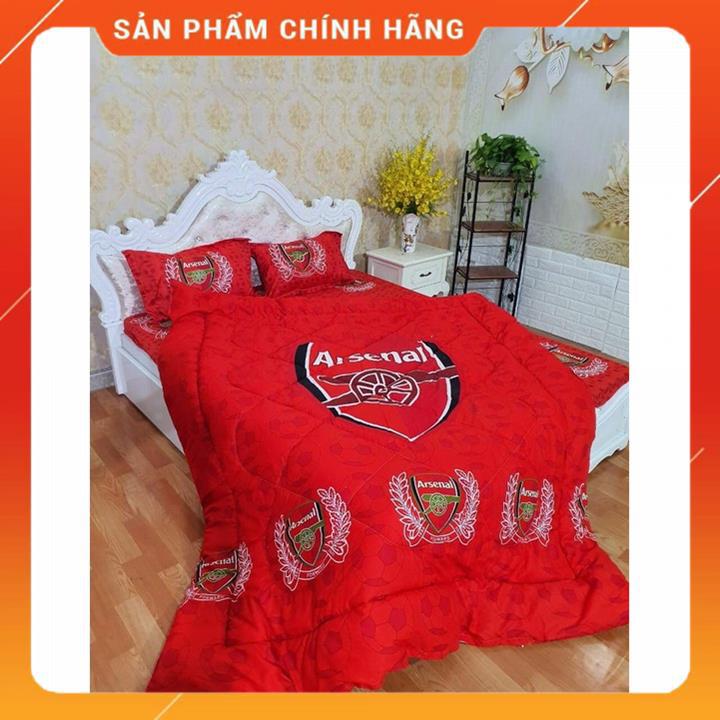 Bộ Chăn Ga Gối cotton 5 món  các đội bóng đá Manchester MSP14373 | BigBuy360 - bigbuy360.vn
