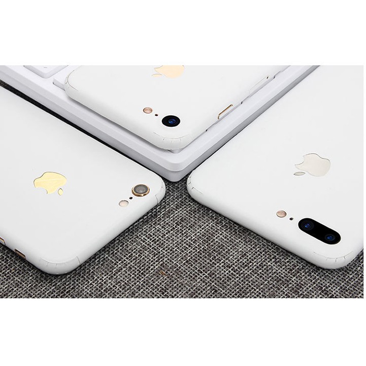 miếng dán skin iphone 6 , 6plus,7,7plus trắng