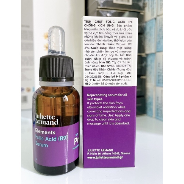 TINH CHẤT FOLIC ACID B9 CHỐNG KÍCH ỨNG - FOLIC ACID B9 SERUM