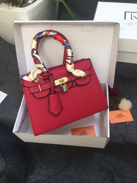 Túi Hai quai kèm khăn và ổ khoá