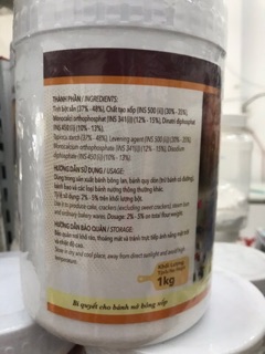 Bột nở/ nổi Mauri 1kg