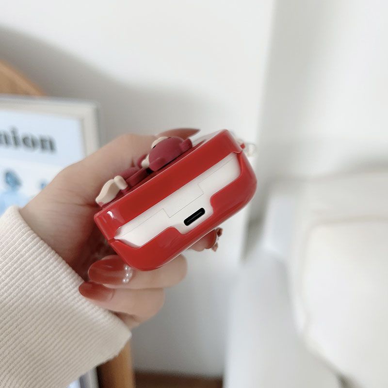 Vỏ Bảo Vệ Hộp Sạc Tai nghe không dây Bằng Silicon Họa Tiết Hoạt Hình 3D Dễ Thương Cho Xiaomi Air 2 SE Ốp