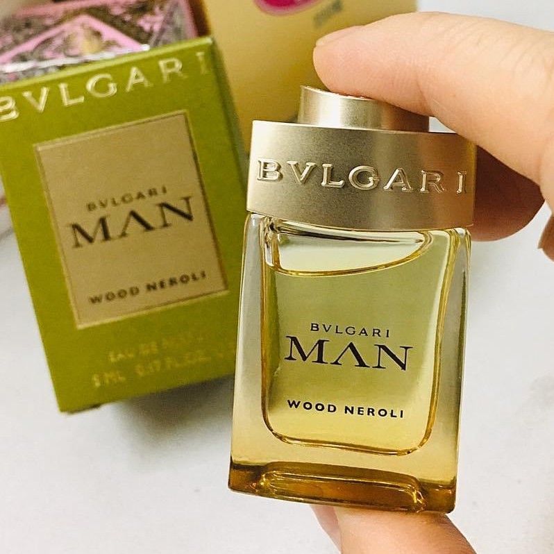 Nước hoa nam mini 5ml Bvlgari Man Wood Neroli edp giá cạnh tranh