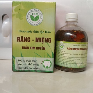 Thảo dược chăm sóc răng miệng dân tộc dao Trần Kim Huyền