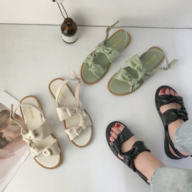 Dép sandal bèo tiểu thư