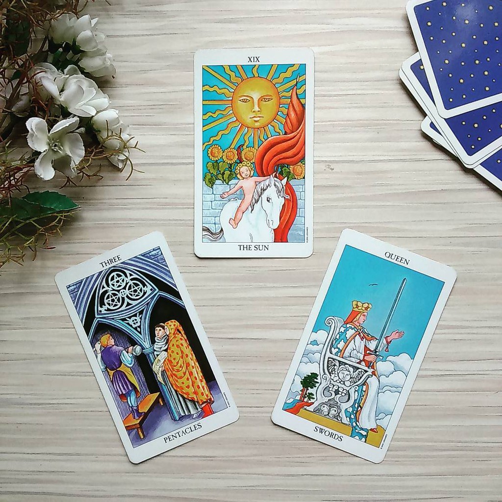 Bài Radiant Rider Waite Tarot Bookset Kit