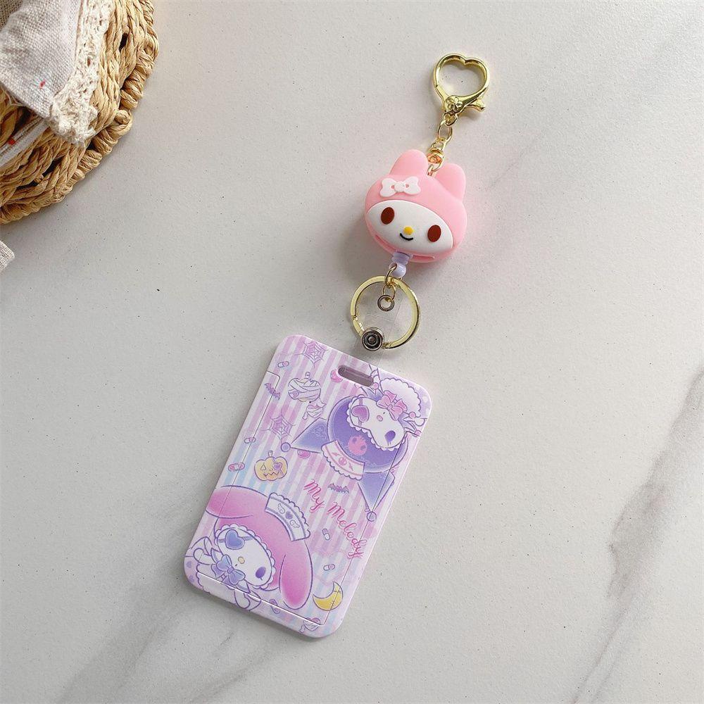 PEWANY Vỏ Đựng Thẻ / Chìa Khóa / Thẻ Họa Tiết Hoạt Hình Dễ Thương Cho Bé Gái