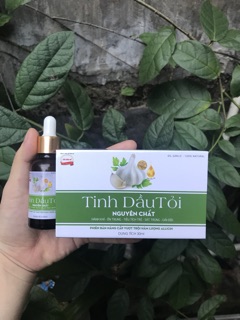 Combo (Tinh dầu tràm + tinh dầu tỏi) siêu nhạy
