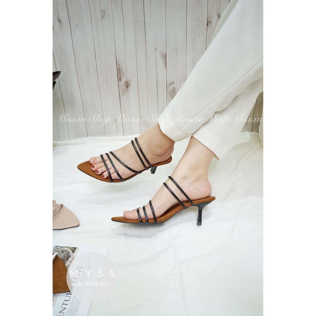Giày sục nữ 5cm dây mảnh  thời trang MYSS - SU29