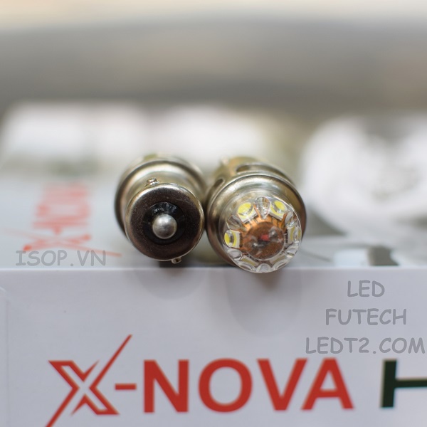 [LEDT2 ISOP] Đèn Led tín hiệu X - Nova T10 T16 T20 S25 [Số lượng: 1 cặp] [Bảo hành 1 năm]
