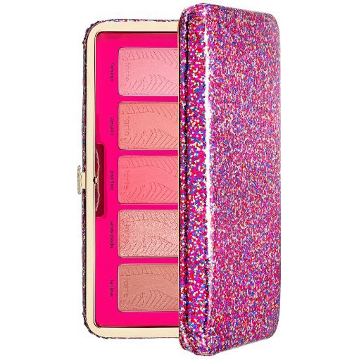 Bảng Phấn Má- Tarte Life Of The Party Clay Blush Palette &amp; Clutch 4,5g x 5 Ô