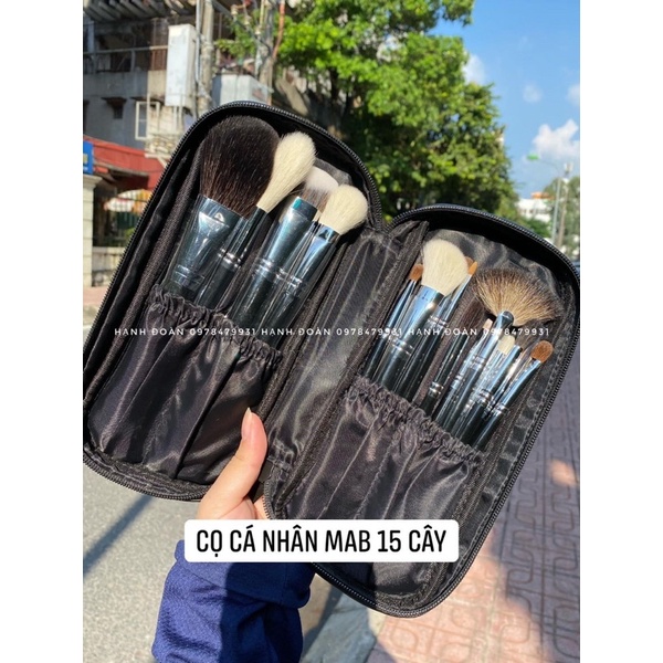 Bộ Cọ Cá Nhân 15 cây lông thú xịn