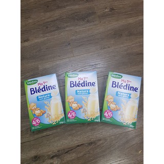 Bột pha sữa Bledina cho bé Pháp vị carot lúa mạch 144g mẫu mới