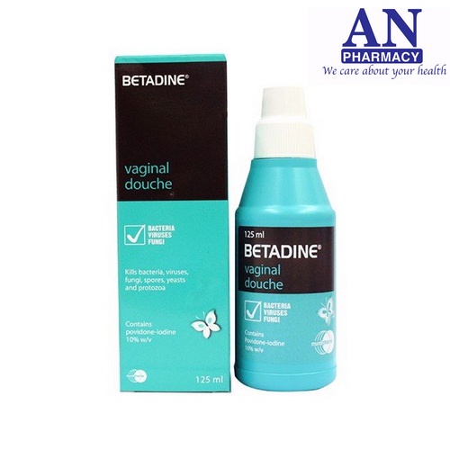 Betadine vaginal rửa phụ khoa