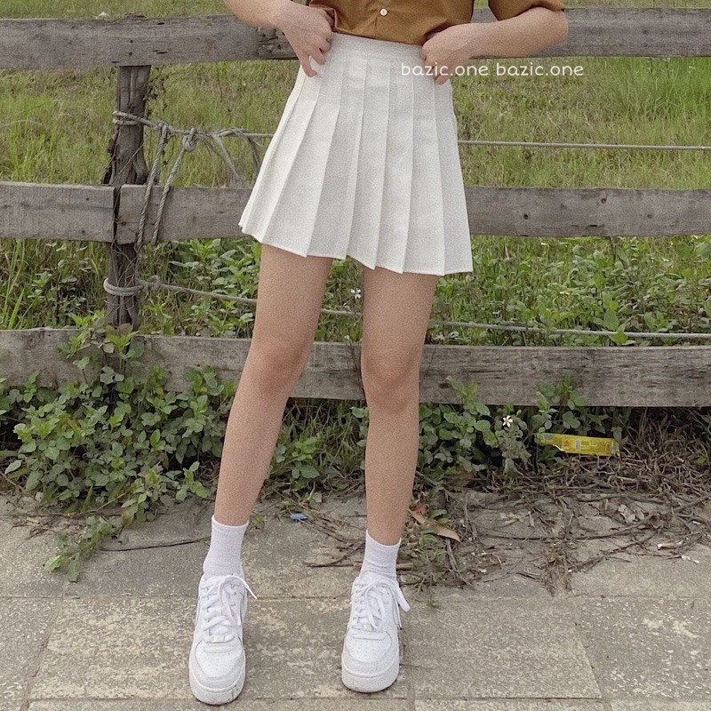 Chân váy xếp li tenis skirt nhiều màu Bazic one | BigBuy360 - bigbuy360.vn