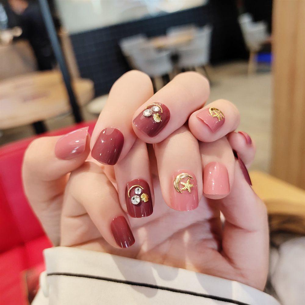 Móng Tay Giả Hình Ngôi Sao 3D Thời Trang Nhật Bản|Phụ Kiện Trang Trí Móng Tay Hình Đôi Cánh Thiên Thần Độc Đáo