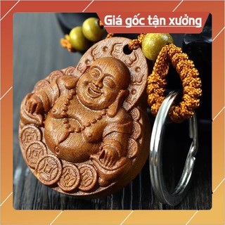 Móc khóa gỗ hình Phật