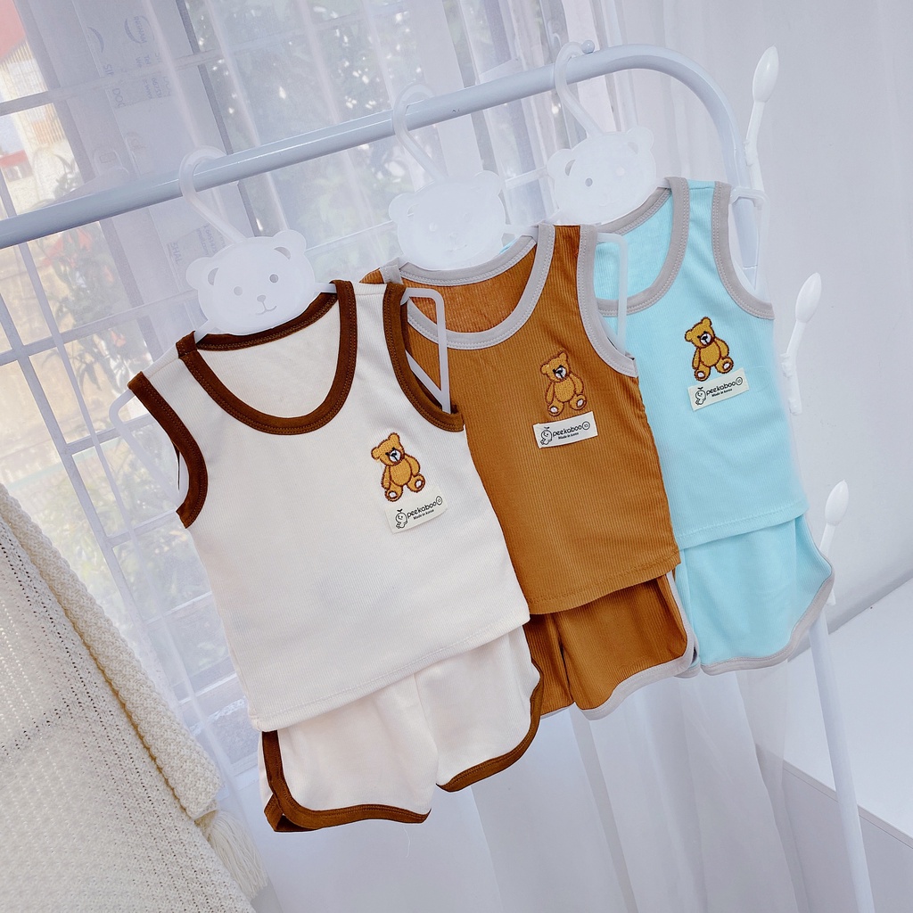 HOT BỎNG TAY- BỘ BA LỖ GÂN LẠNH PEEKABOO CHO BÉ TRAI - BÉ GÁI