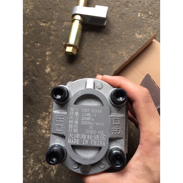Bơm thủy lực E316 dành cho ben và trợ lái  cho xe ba gác, xe công nông, xe tải